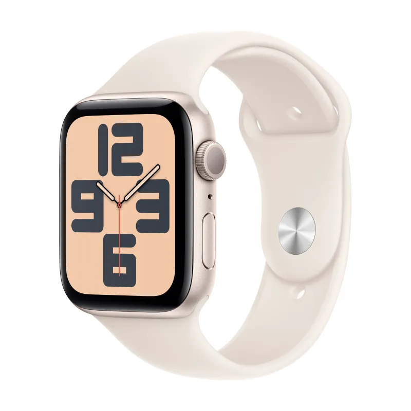 Apple Watch SE (2024) 44mm GPS Midnight Aluminium Case Midnight Sport Band (Темная ночь) M/L