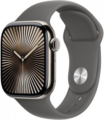 Ремешок Apple Sport Band 42 мм, серый, S/M