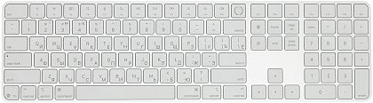 Клавиатура Apple Magic Keyboard Touch ID Numeric Keypad USB-C, белый