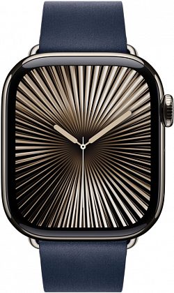 Ремешок Apple Modern Buckle 42 мм, глубокий синий, M