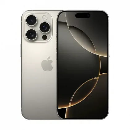 Смартфон Apple iPhone 16 Pro 128 ГБ, белый титан (2sim)