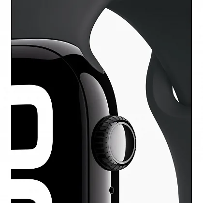 Смарт-часы Apple Watch Series 10 46mm Jet Black Aluminium Case with Black Sport Band, размер Regular