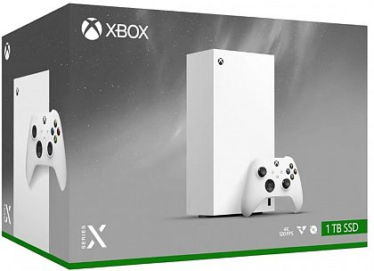 Игровая приставка Microsoft Xbox Series X Digital, 1TB, белая