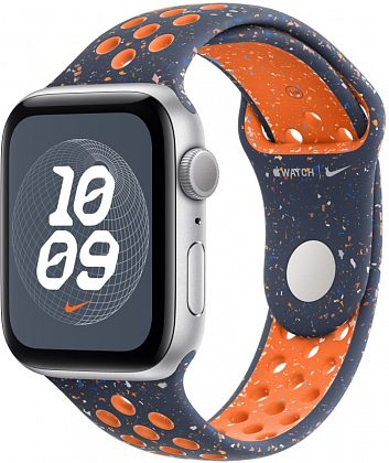 Ремешок Apple 46 мм Nike Sport Band, цвета «синее пламя», размер M/L