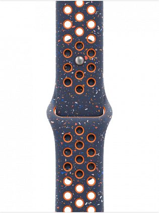 Ремешок Apple 42 мм Nike Sport Band, цвета «‎синее пламя», размер S/M