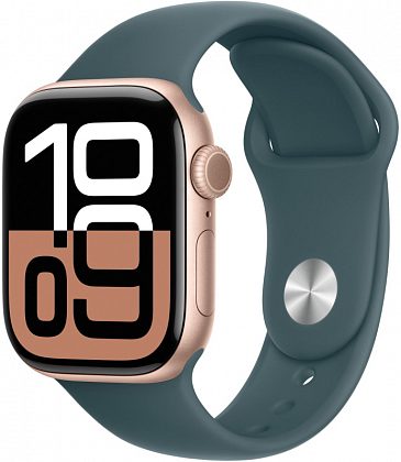 Ремешок Apple Sport Band 42 мм, зеленый, S/M
